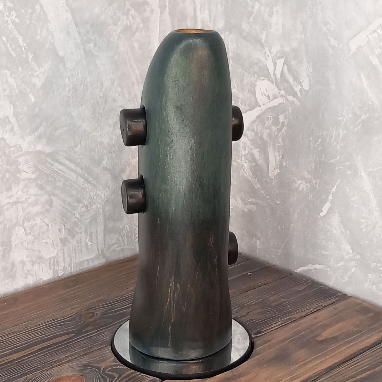 Dark Green Perpetuum Calendar Vase