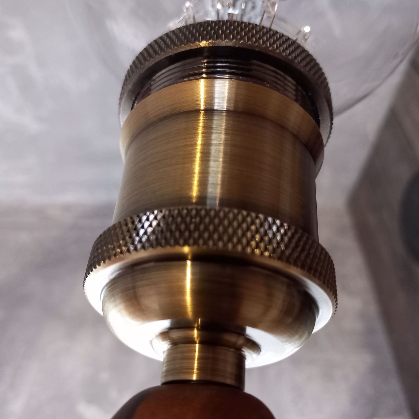Solid Wood Base Barbara Lamp