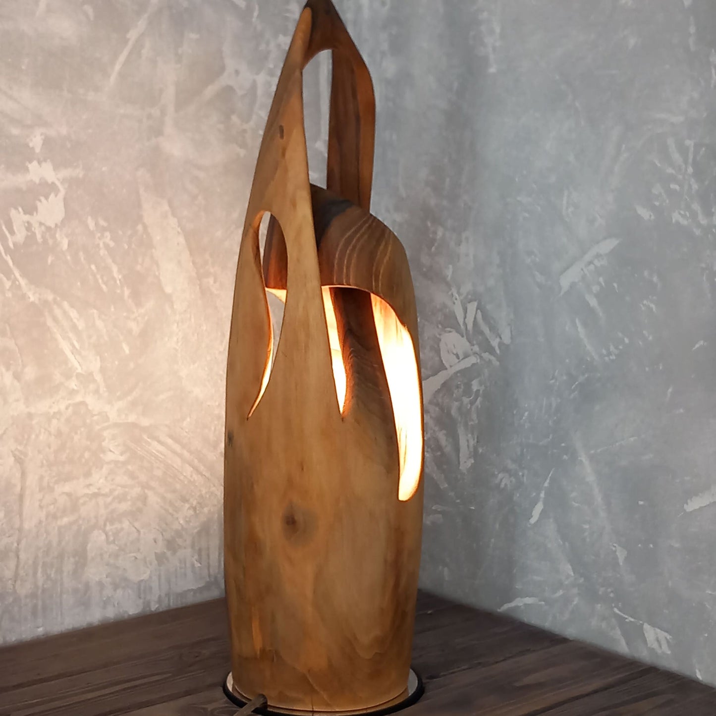 Table Lamp Mobius Illuminated Sculpture