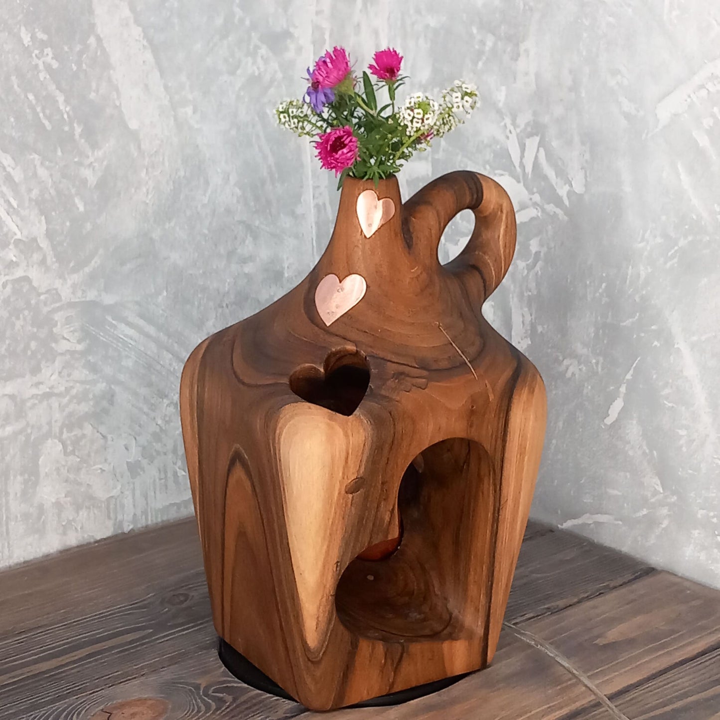 Unusual Romantic Lamp Vase